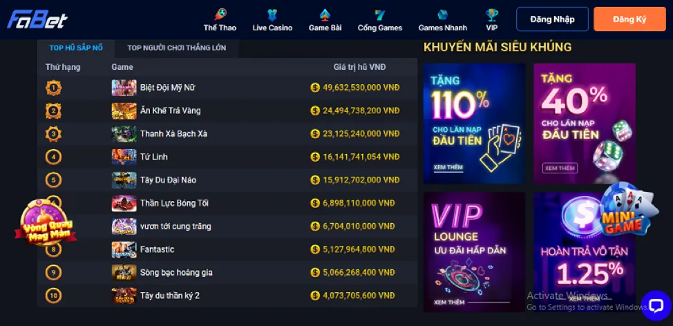 Cá cược thể thao Sodo666